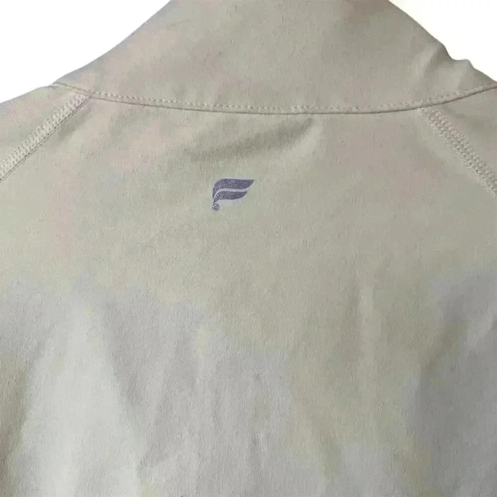 Fabletics Women's Full-Zip Jacket Light Neon Green Size L Lightweight Casual - Picture 7 of 9